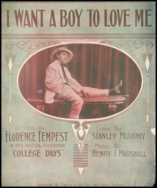 Florence Tempest - I Want a Boy