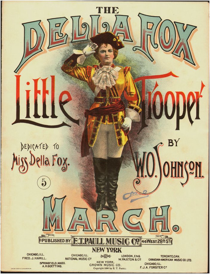 Della Fox - The Little Trooper
